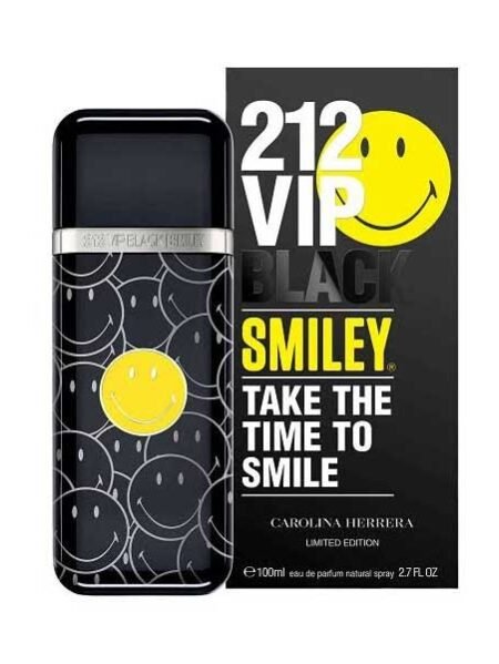 Carolina Herrera 212 VIP Black Smiley 100ML